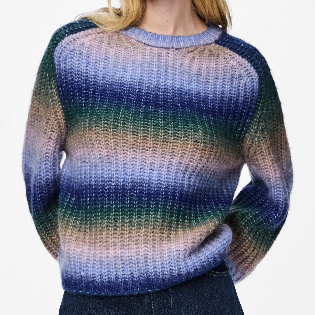PIECES - STRIK - SILLO RAINBOW 17150699 - SILVER MINK/DETAIL TREKKING