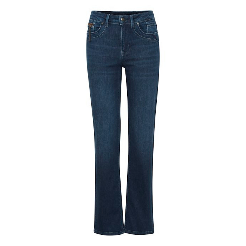 PULZ - JEANS - KAROLINA HW 50205580 - DARK BLUE DENIM