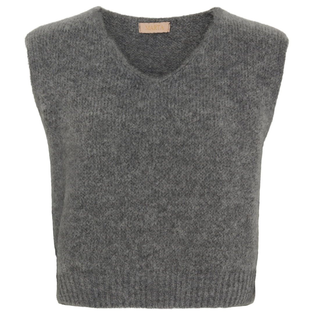 MARTA DU CHATEAU - VEST - MARLENE 5114 - GREY 2901