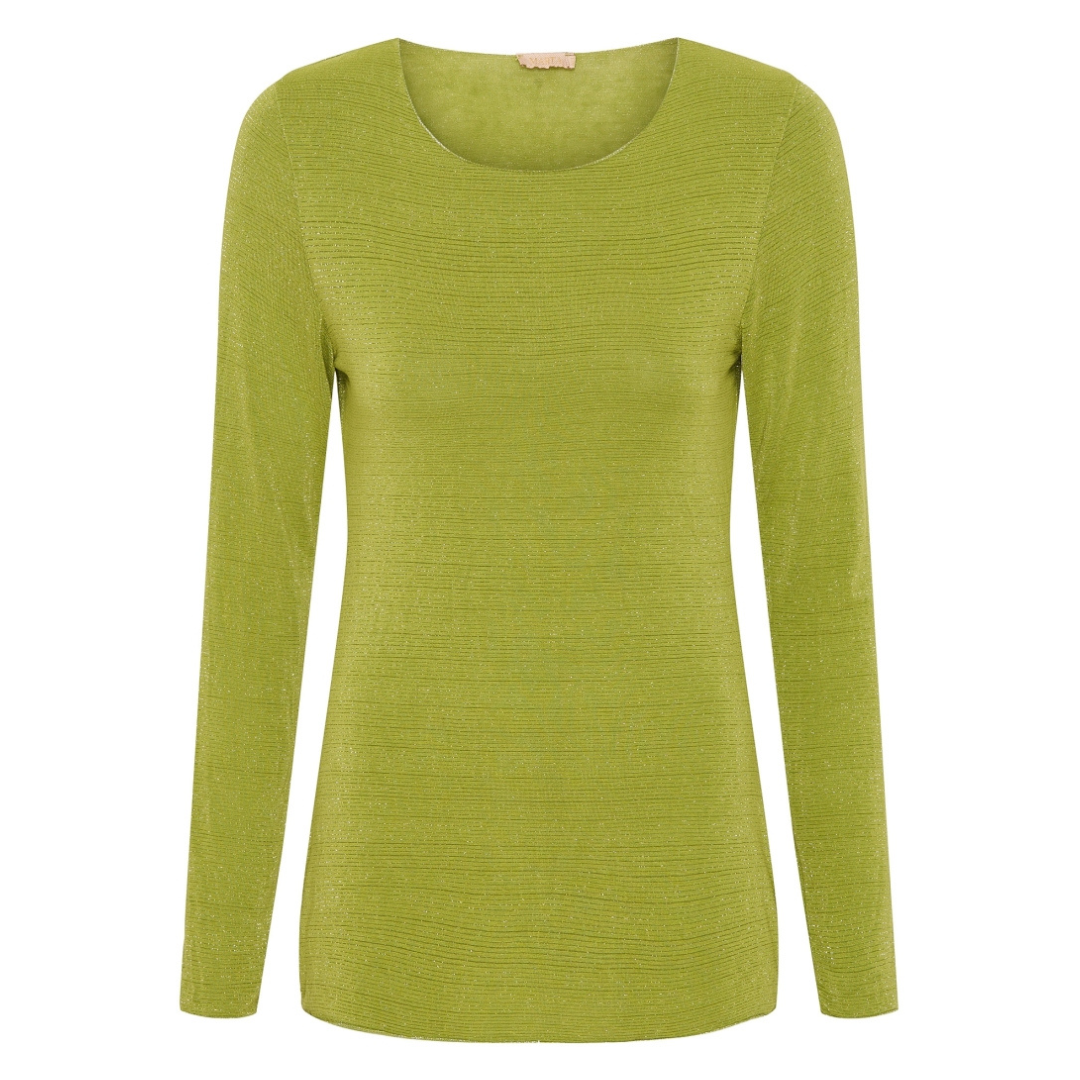 MARTA DU CHATEAU - BLUSE - 10298 - PISTACCHIO