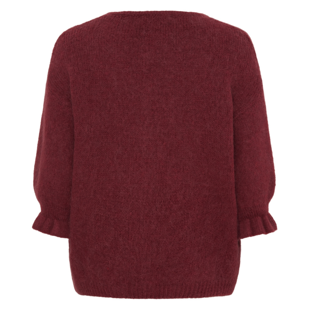 MARTA DU CHATEAU - CARDIGAN - JULIANA 2413 - VINO