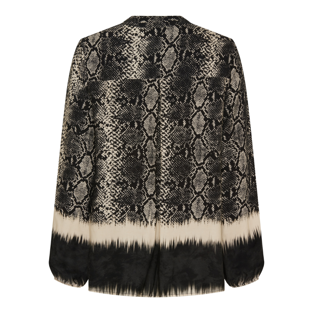 MARTA DU CHATEAU - SKJORTE - EMMANUELLE 38824 - NERO