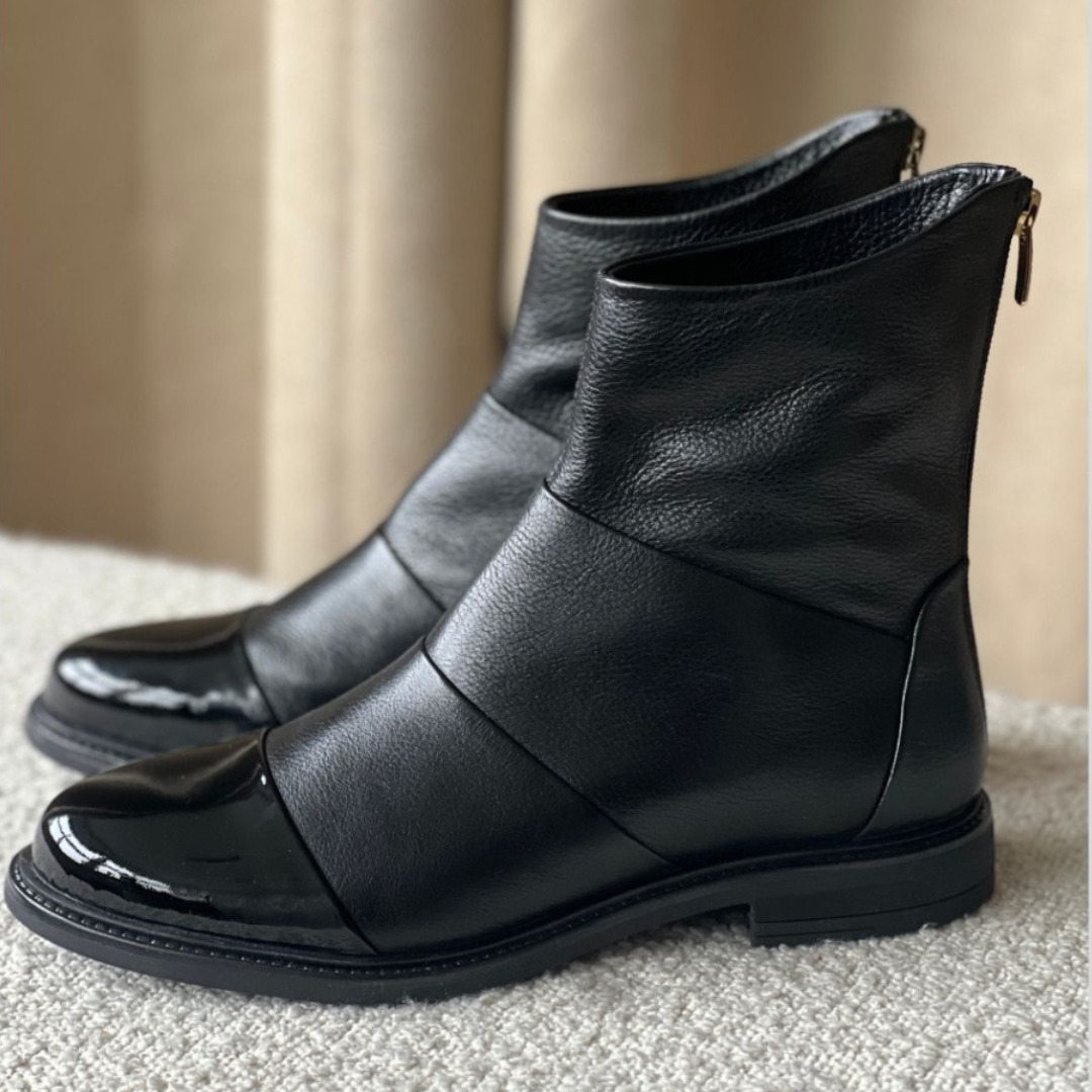 COPENHAGEN SHOES - STØVLE - STEPHANIE CS7774 - BLACK PATENT