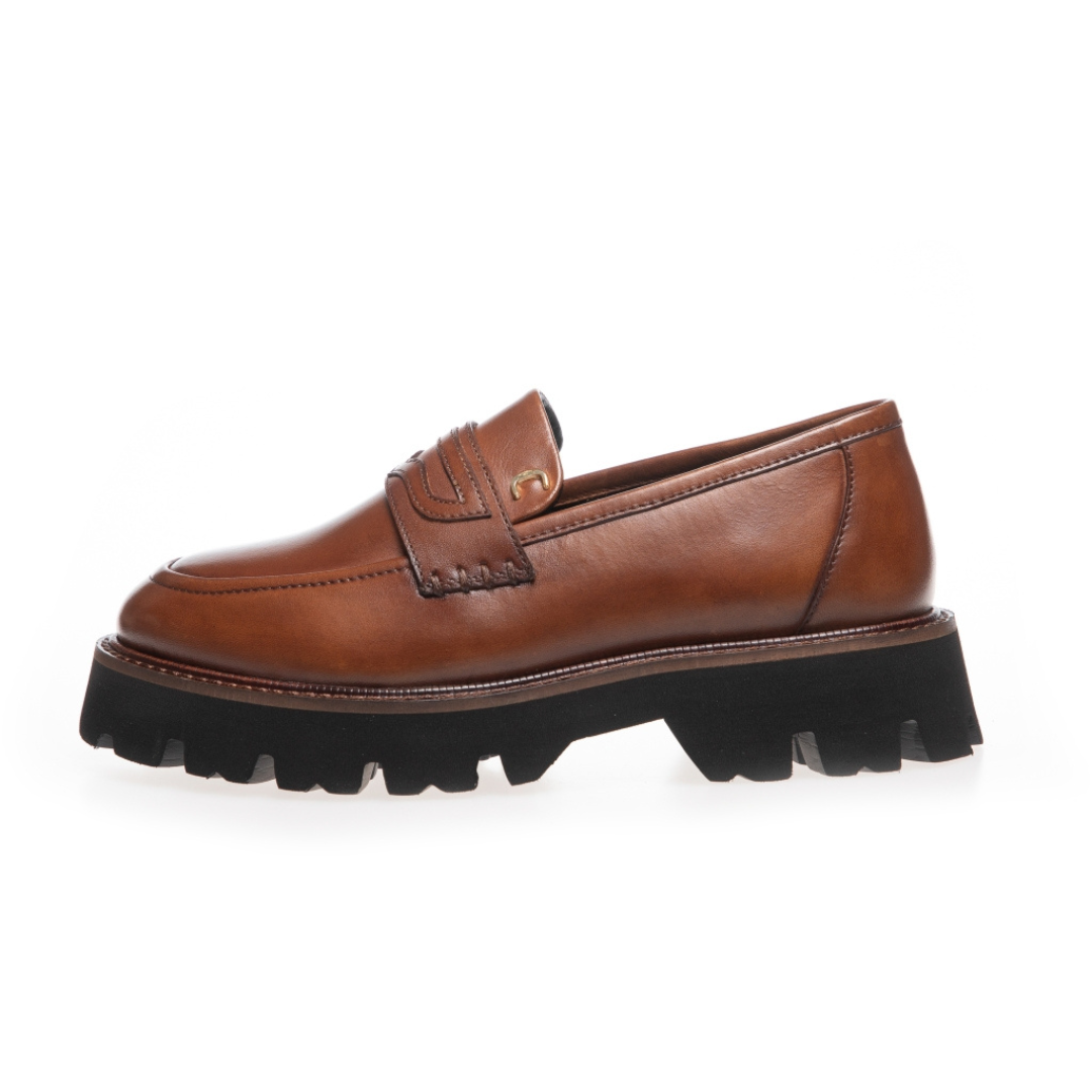 COPENHAGEN SHOES - LOAFERS - WALK FOR ME - COGNAC