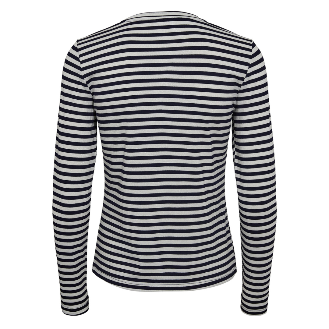 NÜMPH - BLUSE - TRIXIE 704948 - SØLV