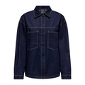 ONLY - SKJORTE - EMMIE 15337147 - DARK BLUE DENIM