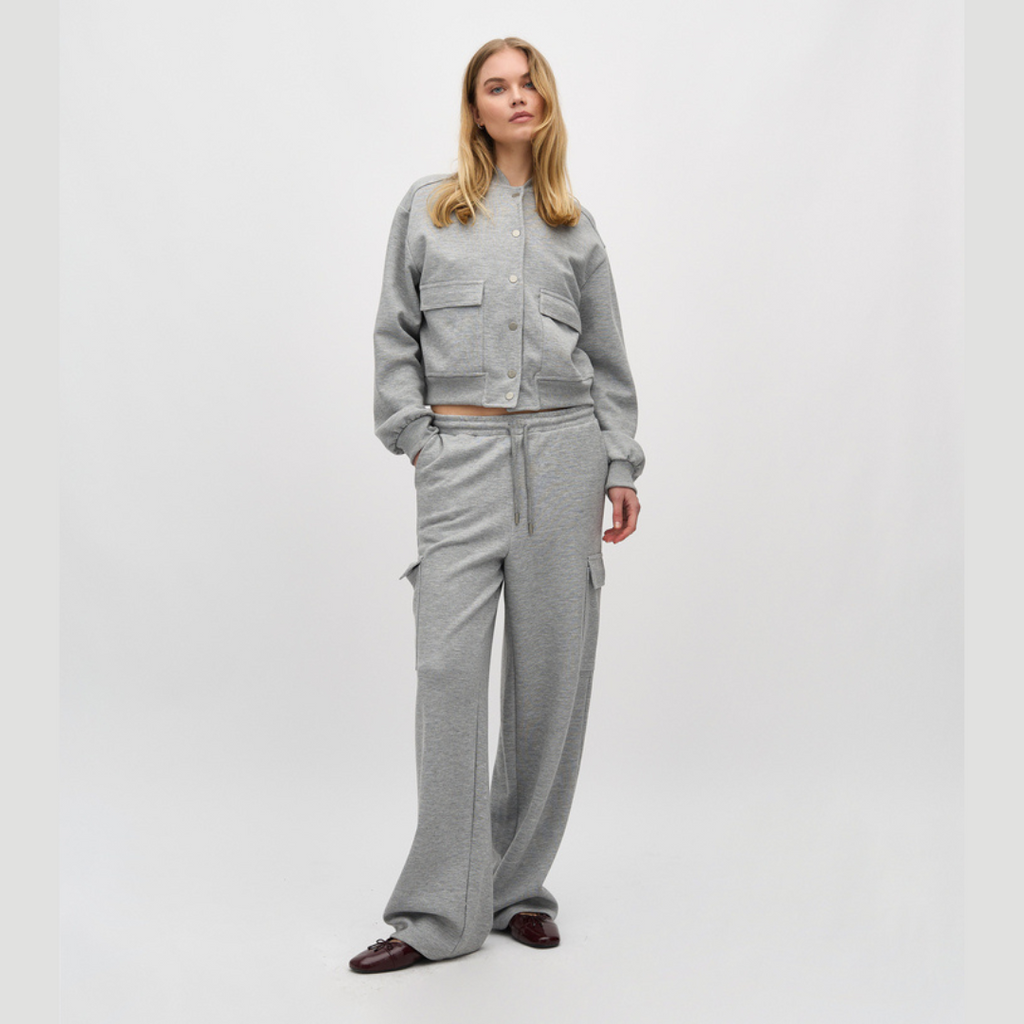 MBYM - SWEAT JAKKE - DANNAS KAI 57969953 - MEDIUM MELANGE