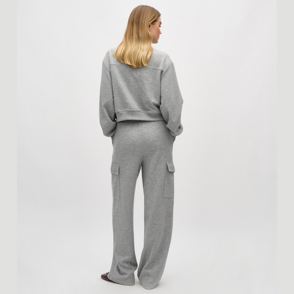 MBYM - SWEAT JAKKE - DANNAS KAI 57969953 - MEDIUM MELANGE