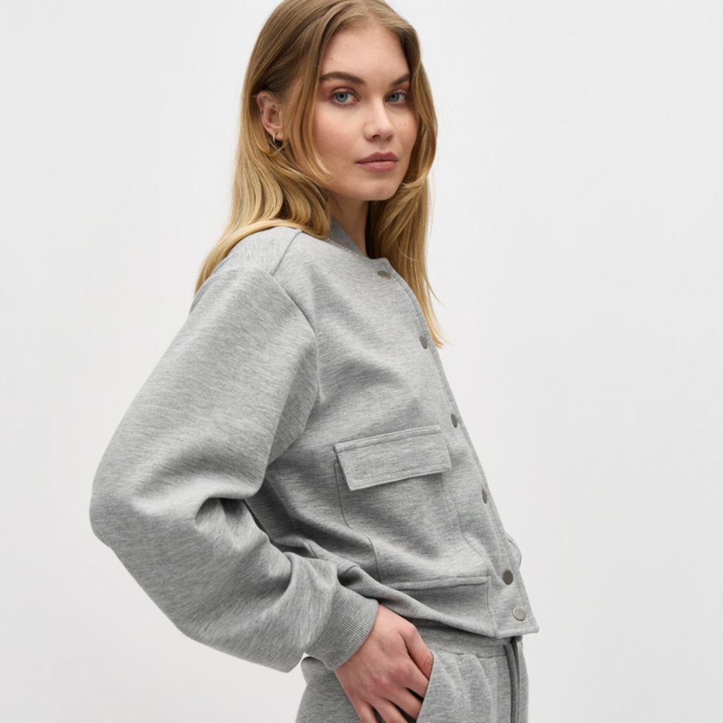 MBYM - SWEAT JAKKE - DANNAS KAI 57969953 - MEDIUM MELANGE