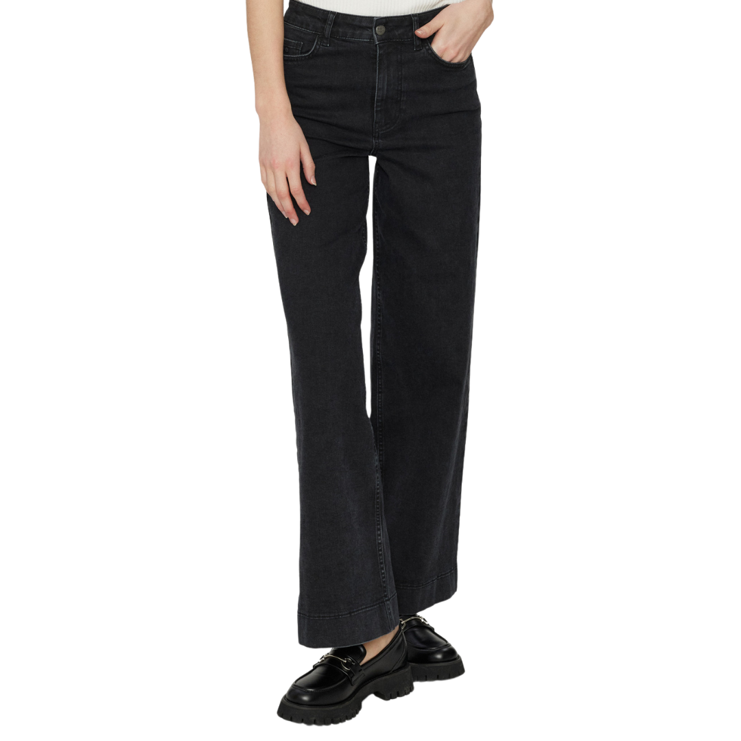 NÜMPH - JEANS - PARIS LONG 704983 - SORT