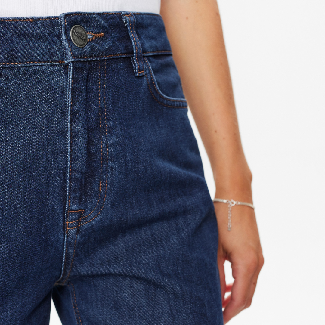 NÜMPH - JEANS - LONDON LONG 705175 - DARK BLUE DENIM