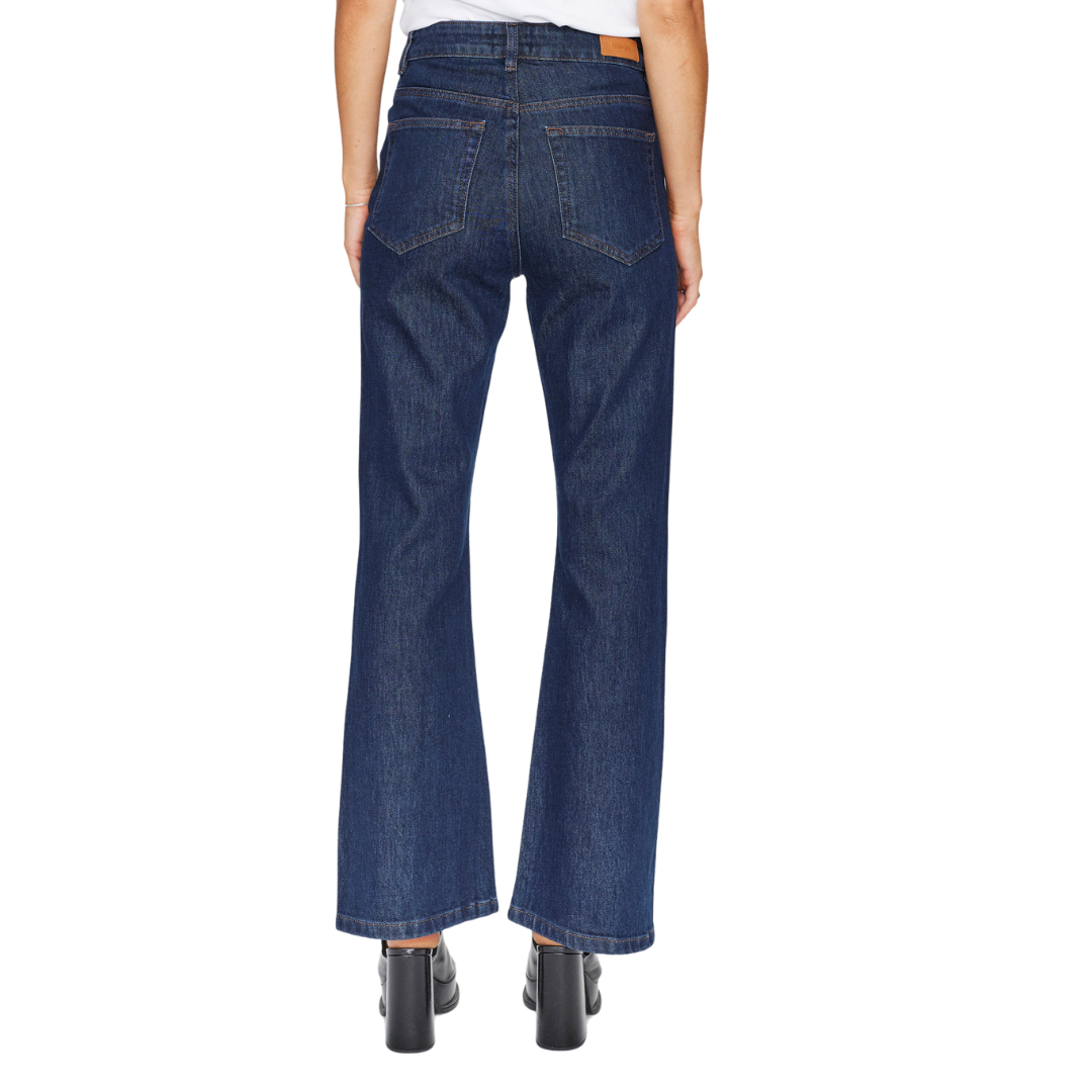 NÜMPH - JEANS - LONDON SHORT 705174 - DARK BLUE DENIM