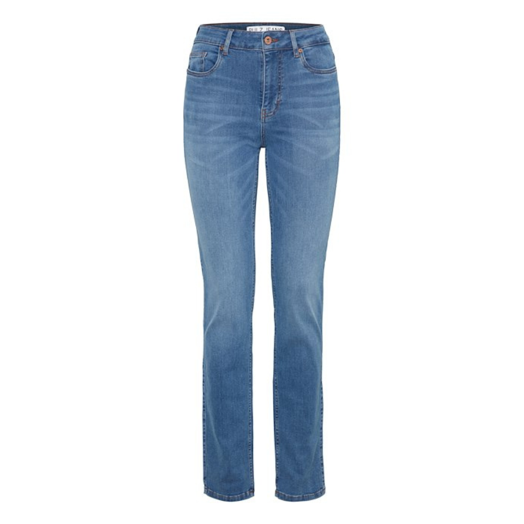 PULZ - JEANS - EMMA HW 50206336 - MEDIUM BLUE DENIM