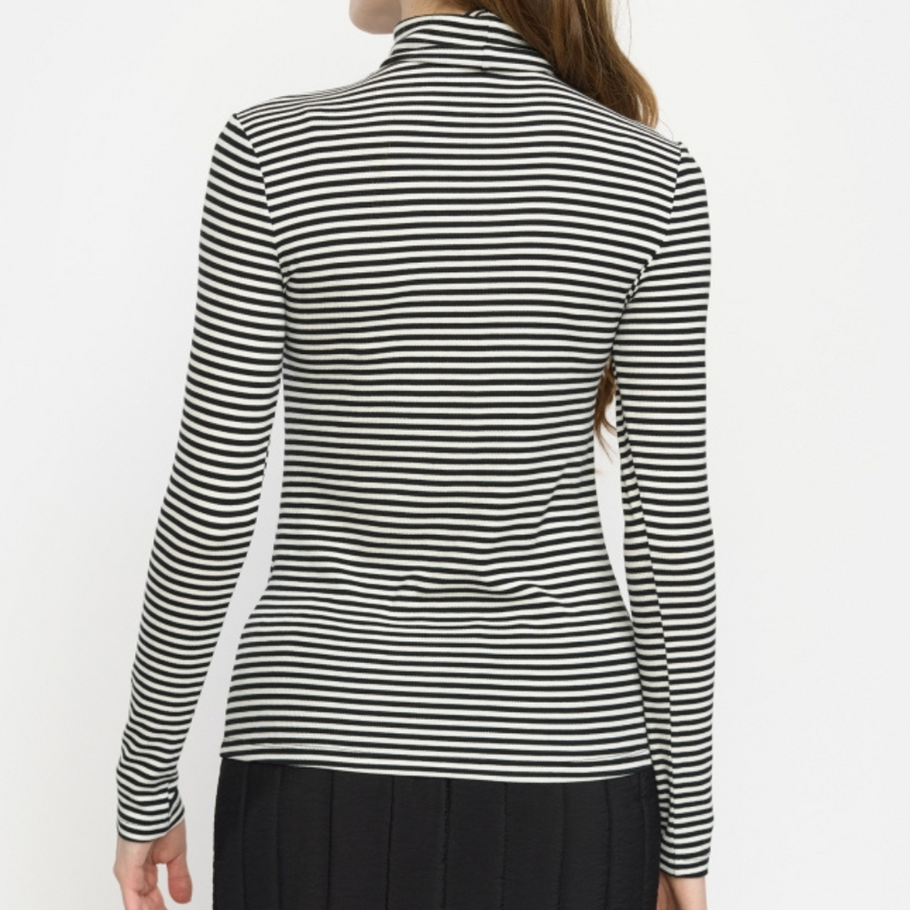 SOFT REBELS - RULLEKRAVE - FENJA SR424-302 - SORT/STRIBET
