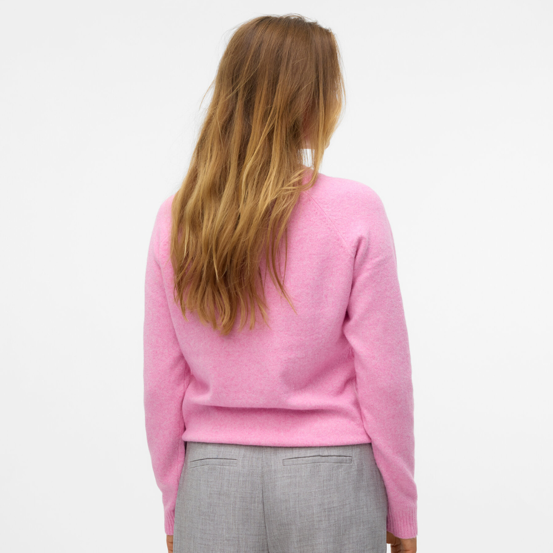 VERO MODA - STRIK - DOFFY 10201022 - FUCHSIA PINK MELANGE