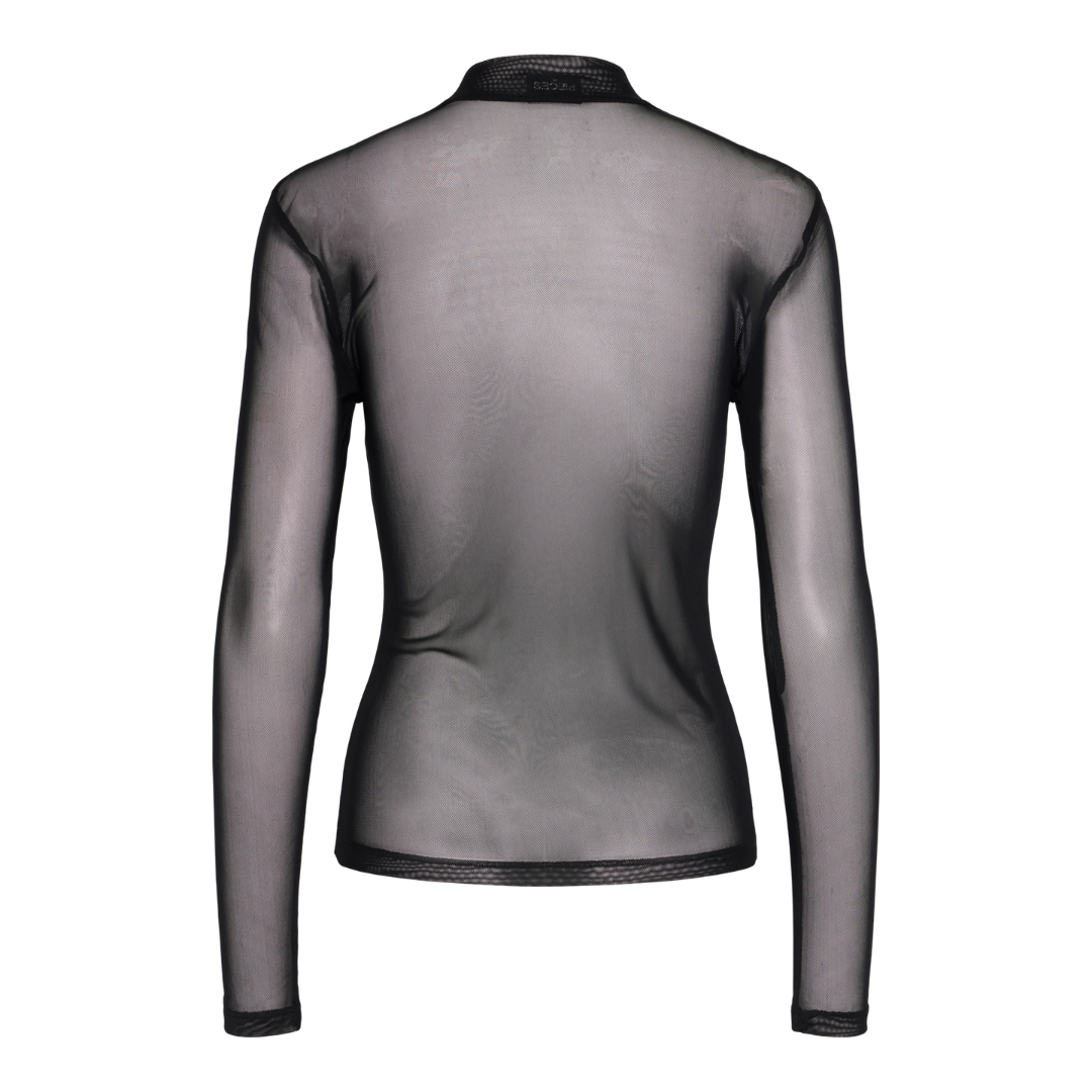 PIECES - MESHBLUSE - NINNI 17151123 - SORT
