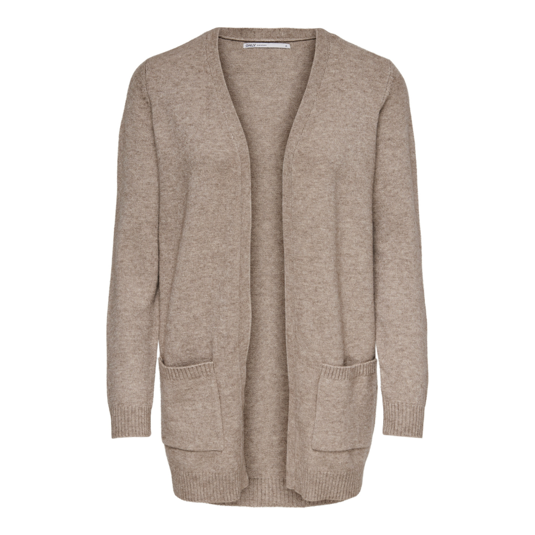 ONLY - CARDIGAN - LESLY 15174274 - BEIGE MELANGE