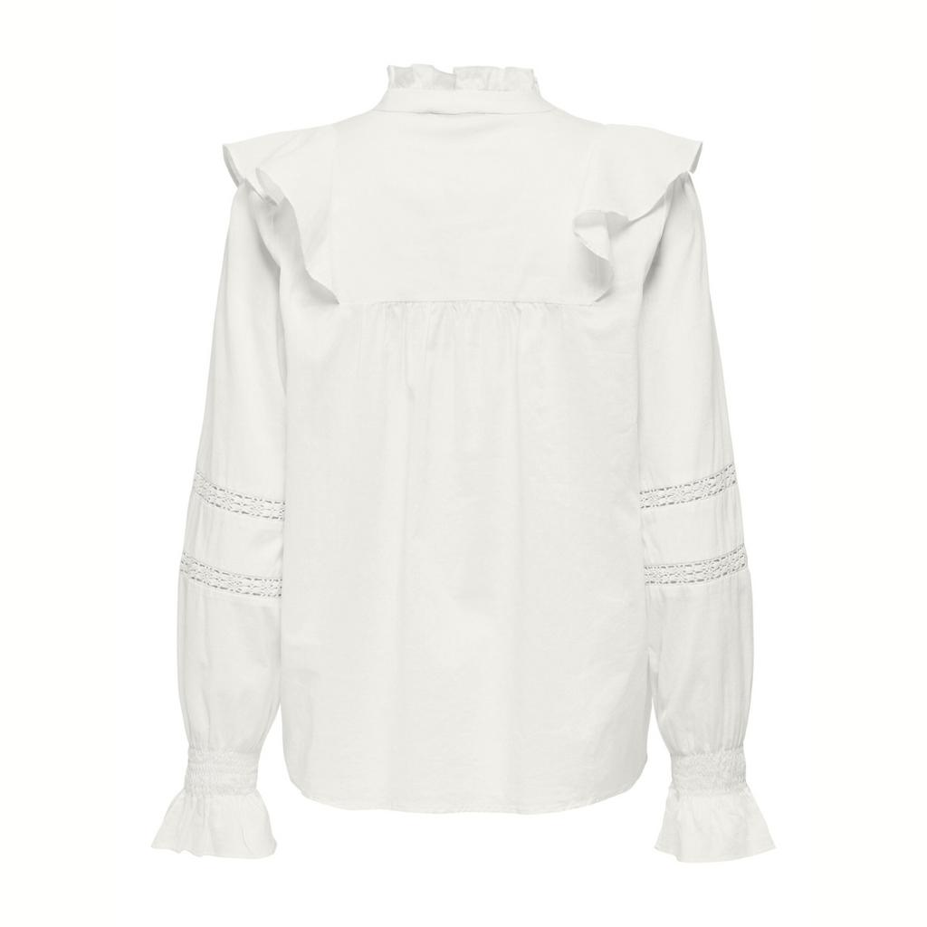 ONLY - BLUSE - JULIA 15342815 - CLOUD DANCER