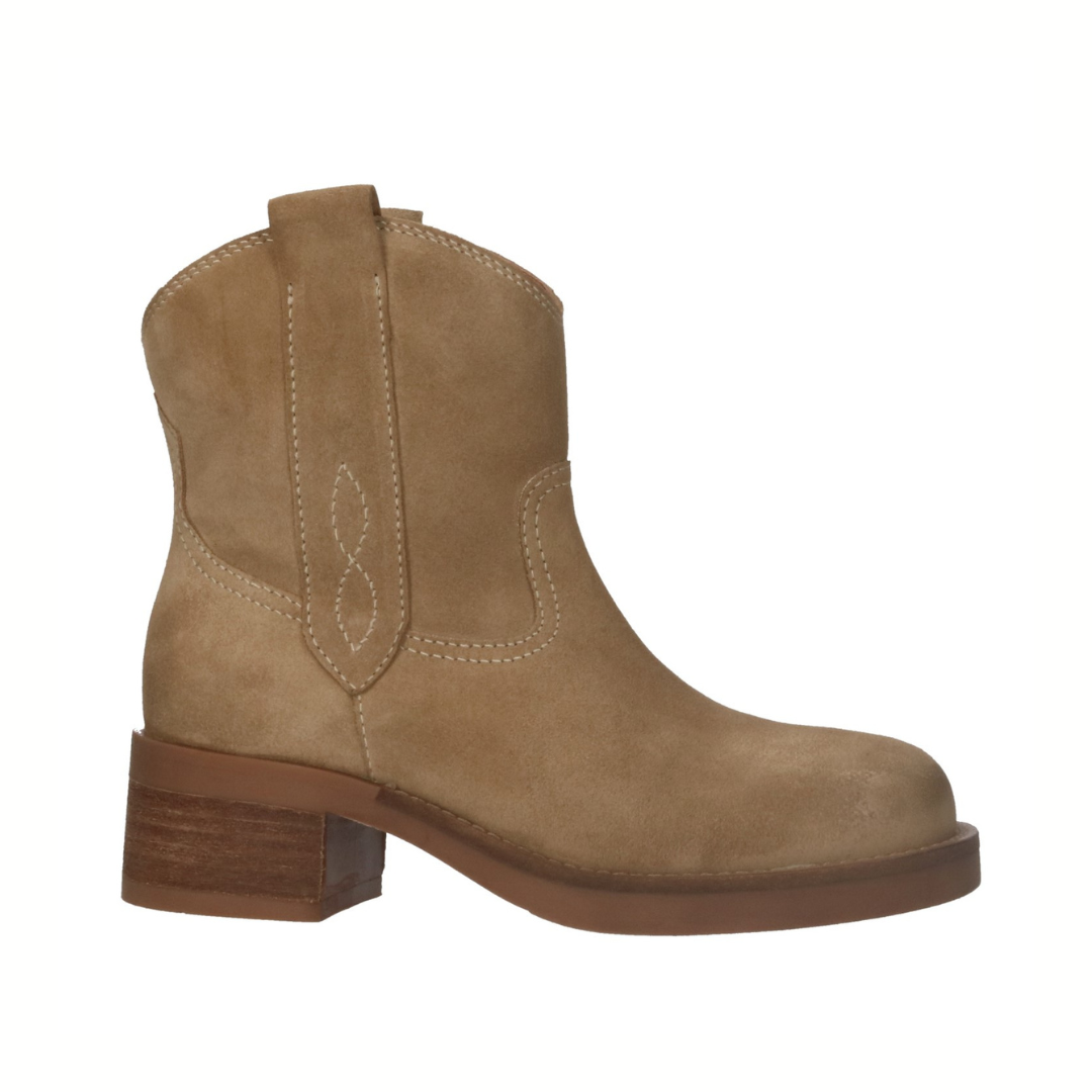 PAVEMENT - STØVLE - AIDA 24138 - TAUPE SUEDE