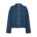 VERO MODA - SKJORTE - IRENA 10322085 - MEDIUM BLUE DENIM