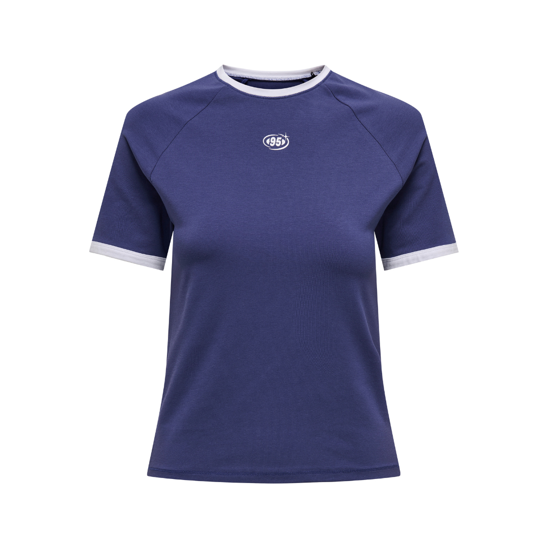 ONLY - T-SHIRT - CHOICE 15343575 - BLUE RIBBON 95 LOGO