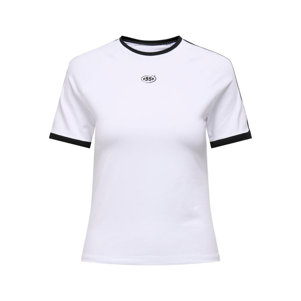 ONLY - T-SHIRT - CHOICE 15343575 - BRIGHT WHITE 95 LOGO