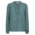 NÜMPH - SKJORTE - FARRAH 705031 - CADMIUM GREEN