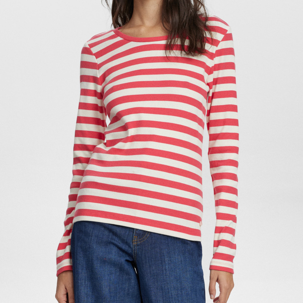 NÜMPH - BLUSE - MIXIE 703933 - GERANIUM