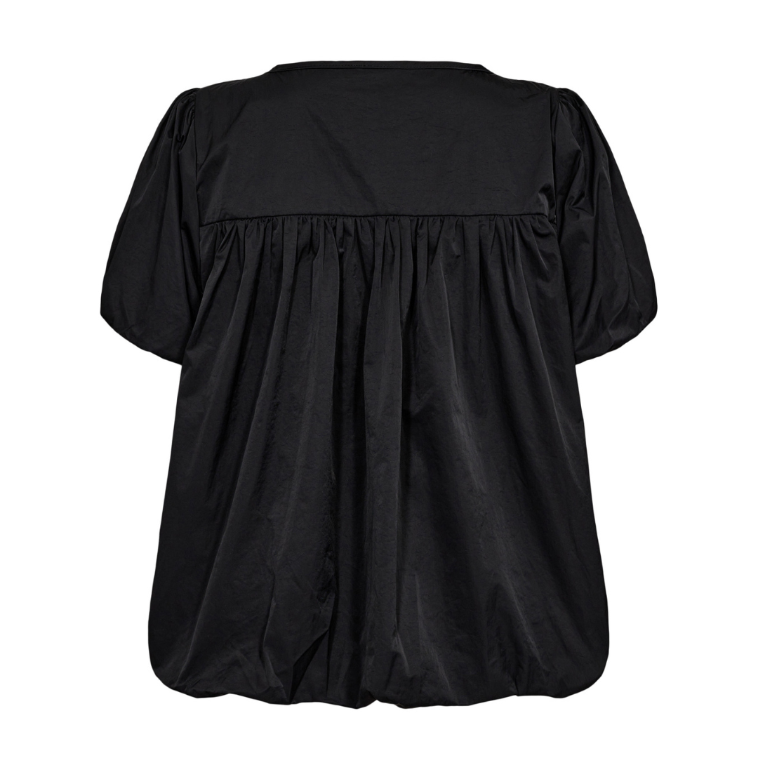 NÜMPH - BLUSE - FRANKIE 705396 - CAVIAR