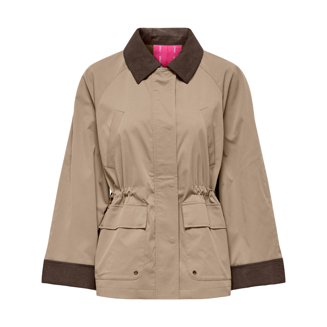 ONLY - JAKKE - EJA ORCHID 15336401 - HUMUS/CHOCOLATE BROWN