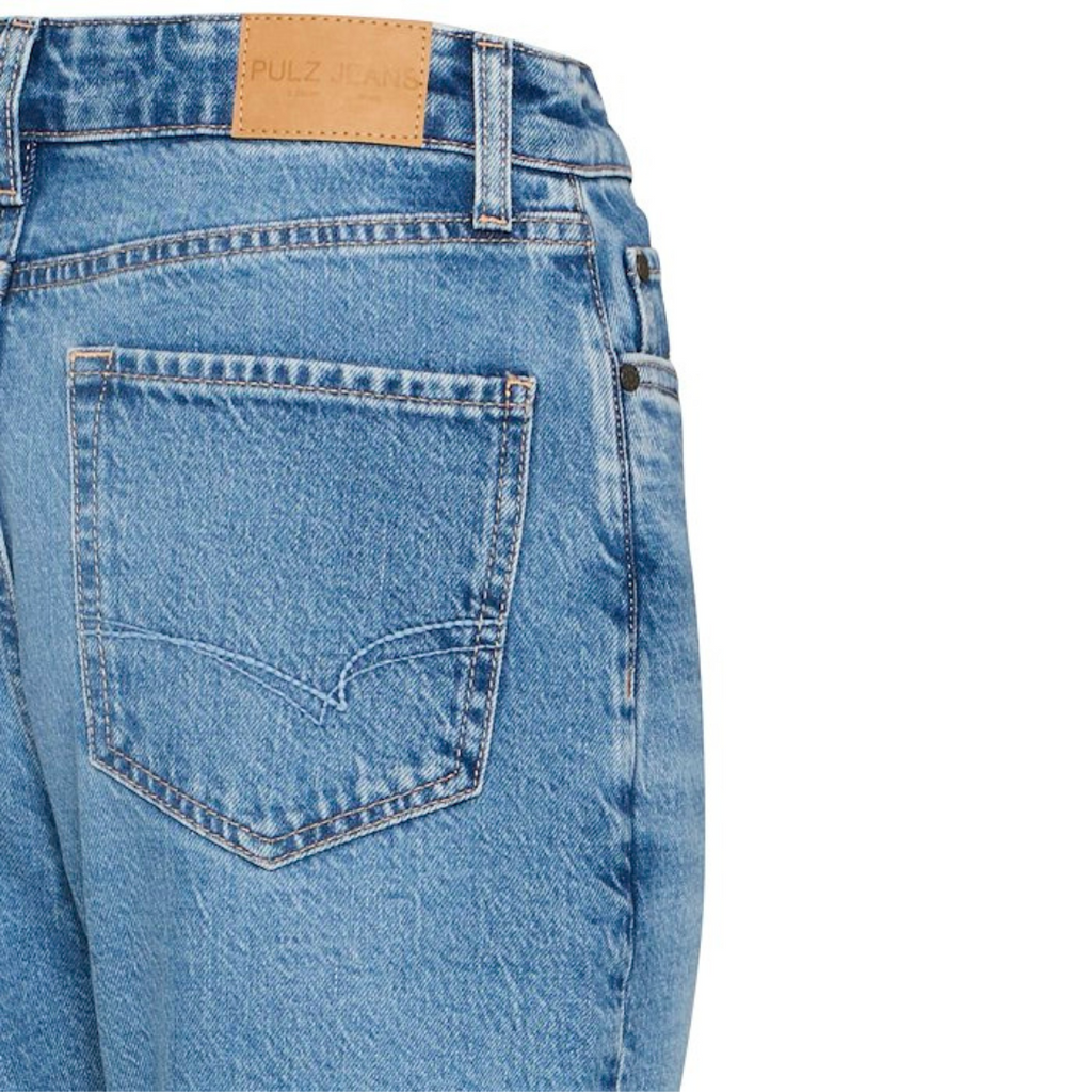 PULZ - JEANS - ROBYN 50208704 - VINTAGE BLUE DENIM