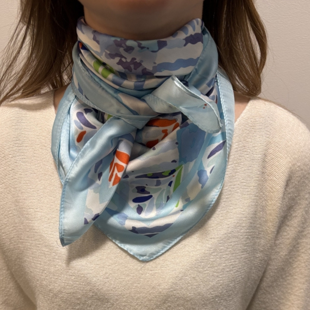 MARTA DU CHATEAU - TØRKLÆDE - ELIANE FA60122 - BLUE