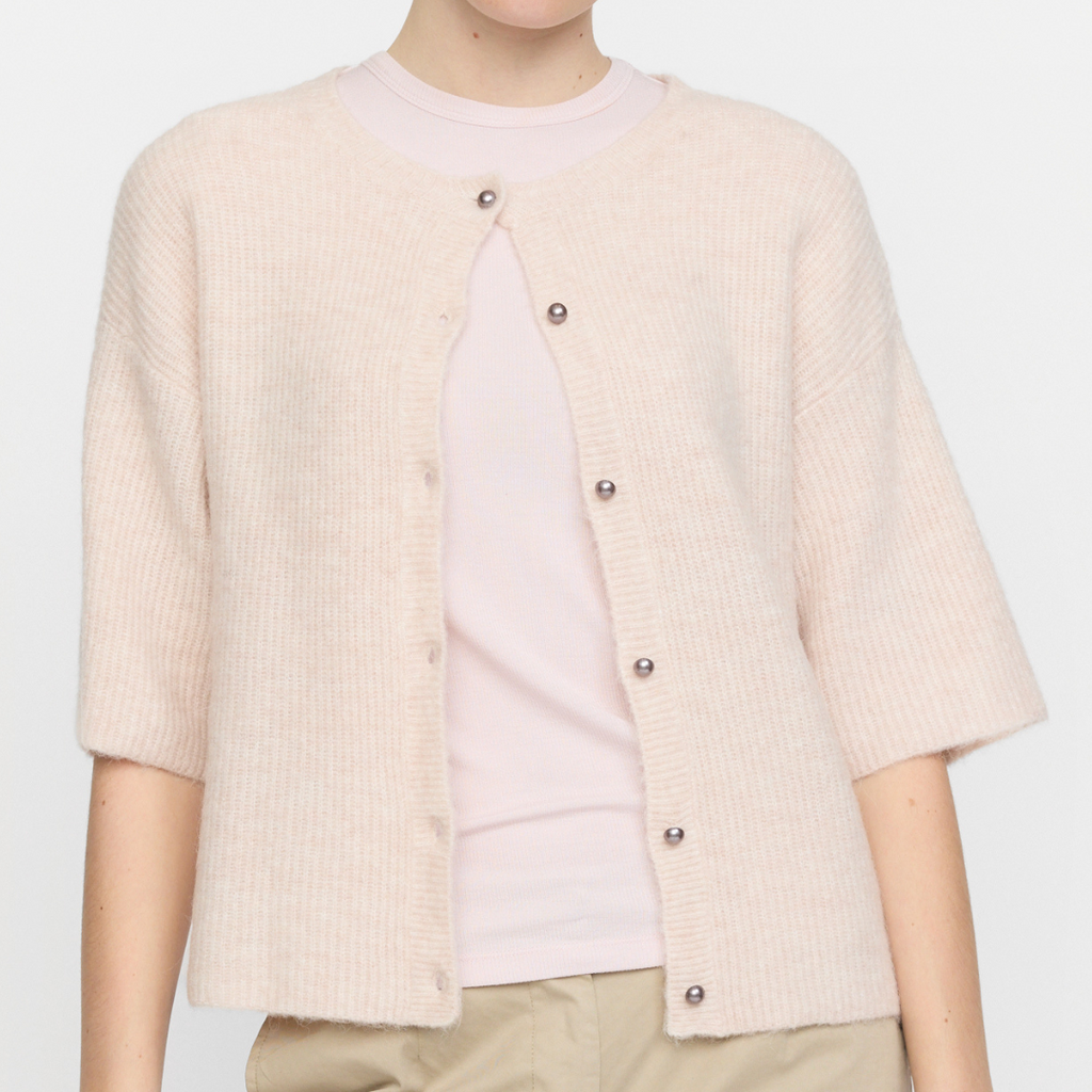 SOFT REBELS - CARDIGAN - HEMA SR225-206 - HUSHED VIOLET MELANGE