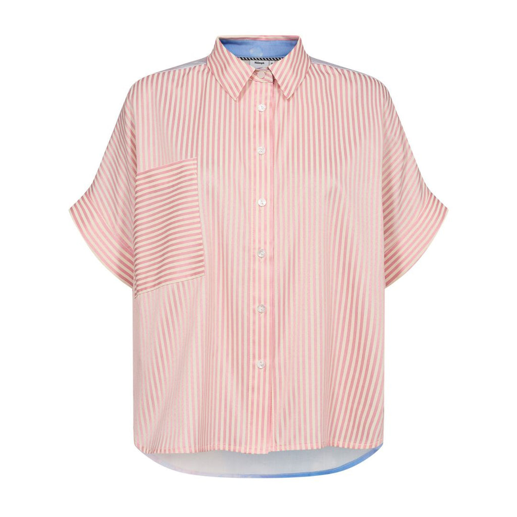 NÜMPH - SKJORTE - DIAMOND 705226 - PINK CARNATION