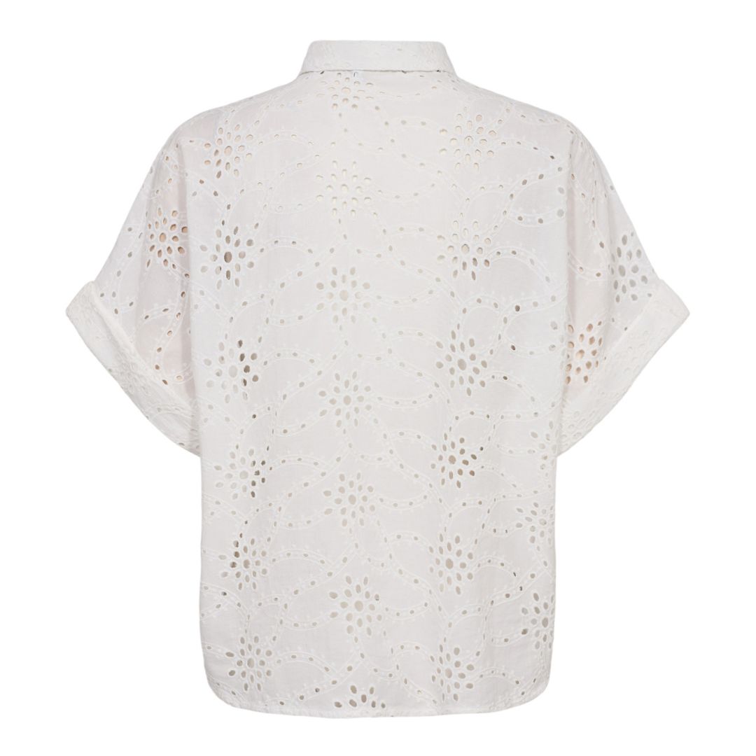 NÜMPH - SKJORTE - KARISSA 705410 - BRIGHT WHITE
