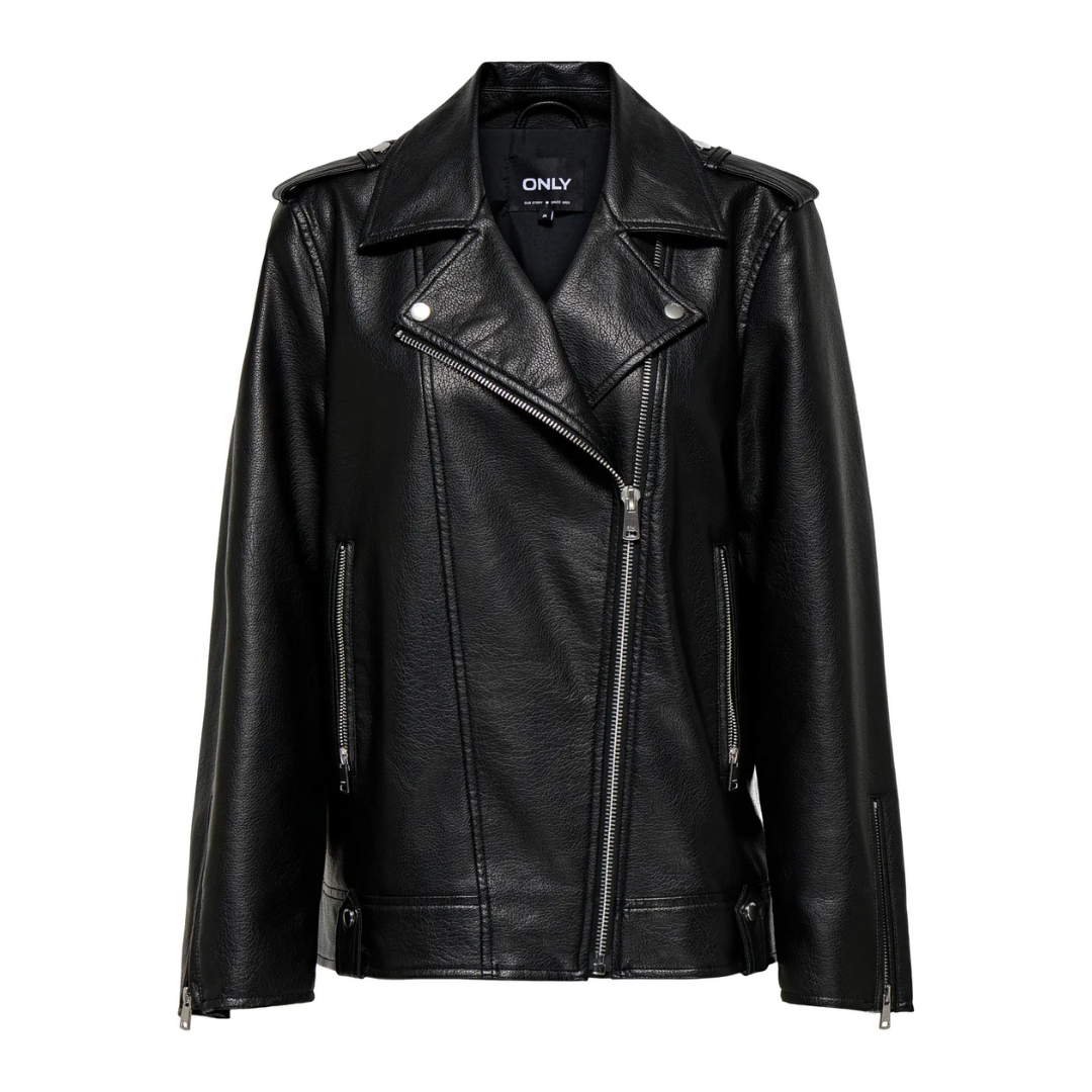 ONLY - BIKERJAKKE - MILLE 15356198 - SORT