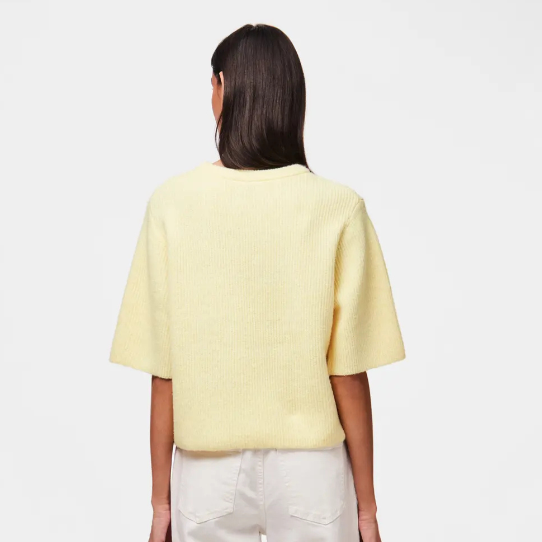 PIECES - STRIK - SILLY 17158204 - PALE BANANA MELANGE