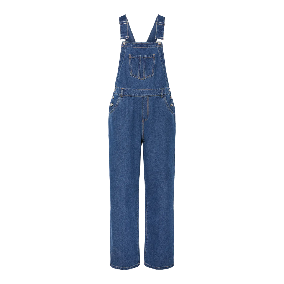 PIECES - DUNGAREE - FENNA 17161134 - DARK BLUE DENIM