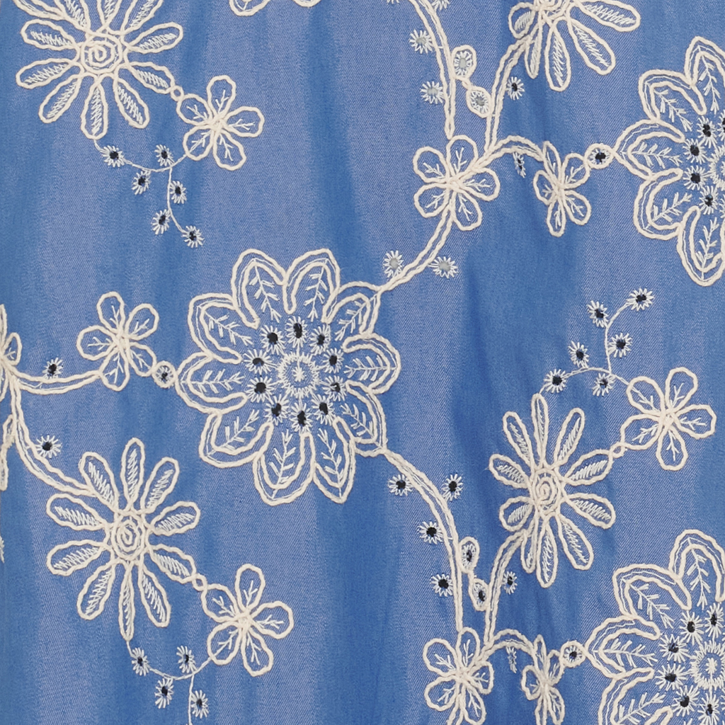 MARTA DU CHATEAU - KJOLE - LOUVE 39589/M - JEANS