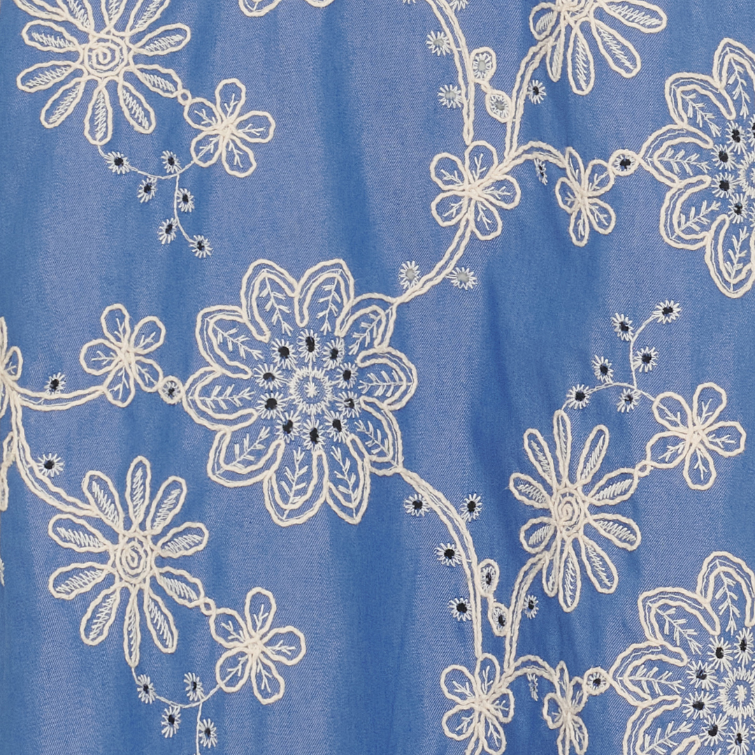 MARTA DU CHATEAU - KJOLE - LOUVE 39589/M - JEANS