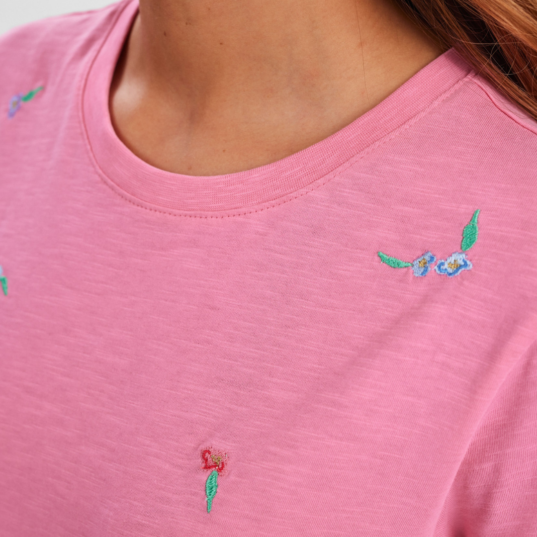 NÜMPH - T-SHIRT - SUIS 705352 - PINK CARNATION