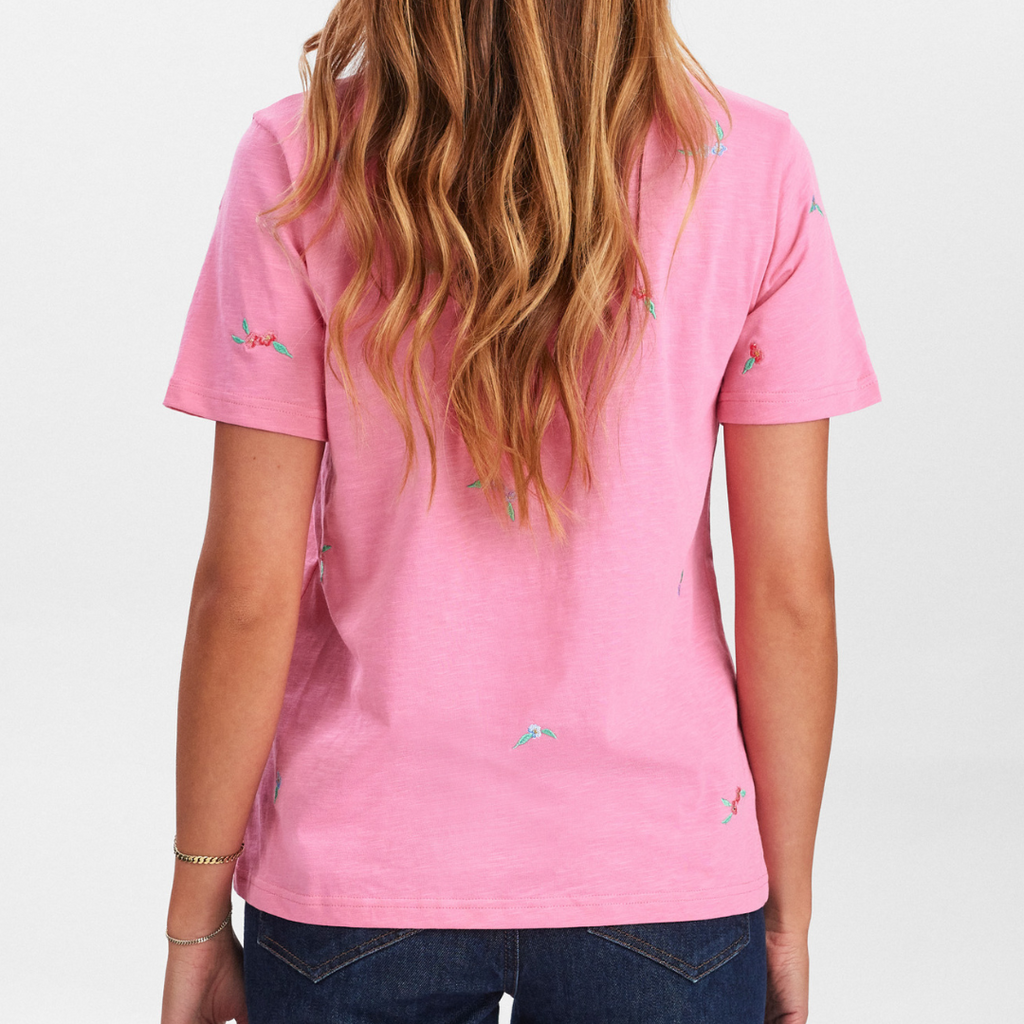 NÜMPH - T-SHIRT - SUIS 705352 - PINK CARNATION
