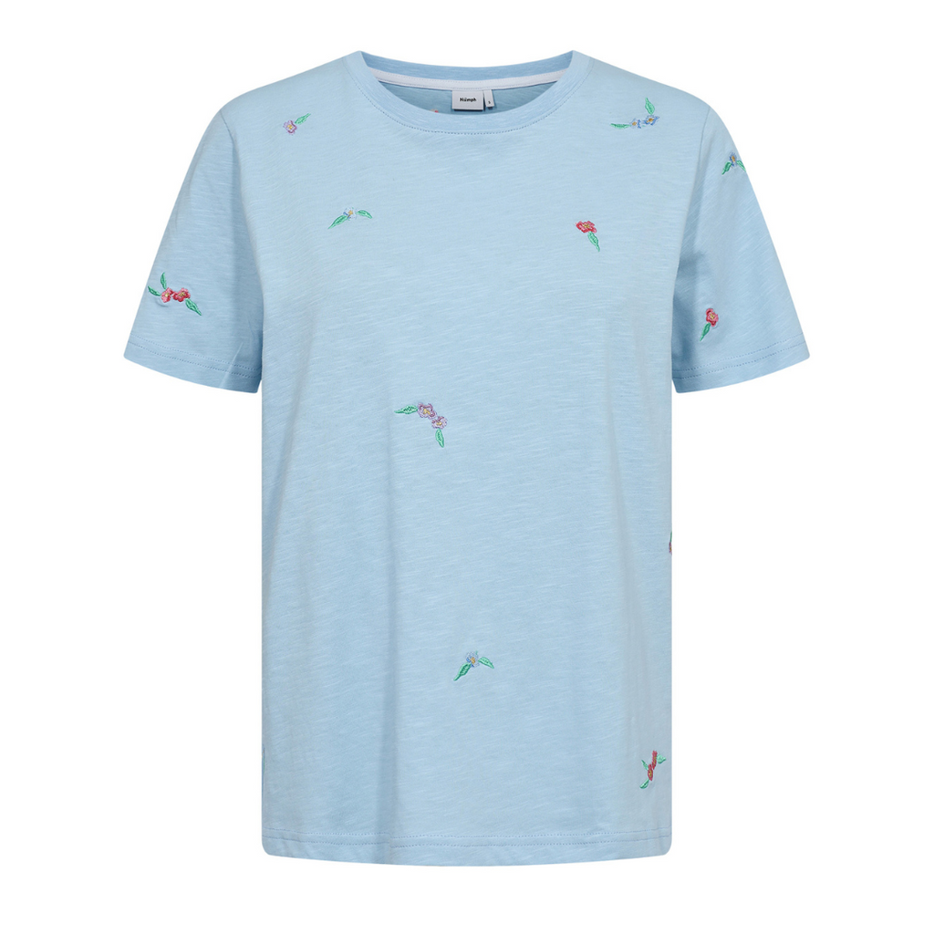 NÜMPH - T-SHIRT - SUIS 705352 - CERULEAN