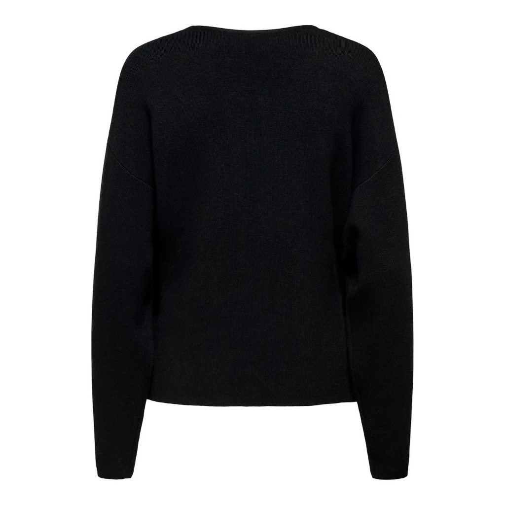 ONLY - CARDIGAN - COPRA ZIPPER 15360091 - SORT