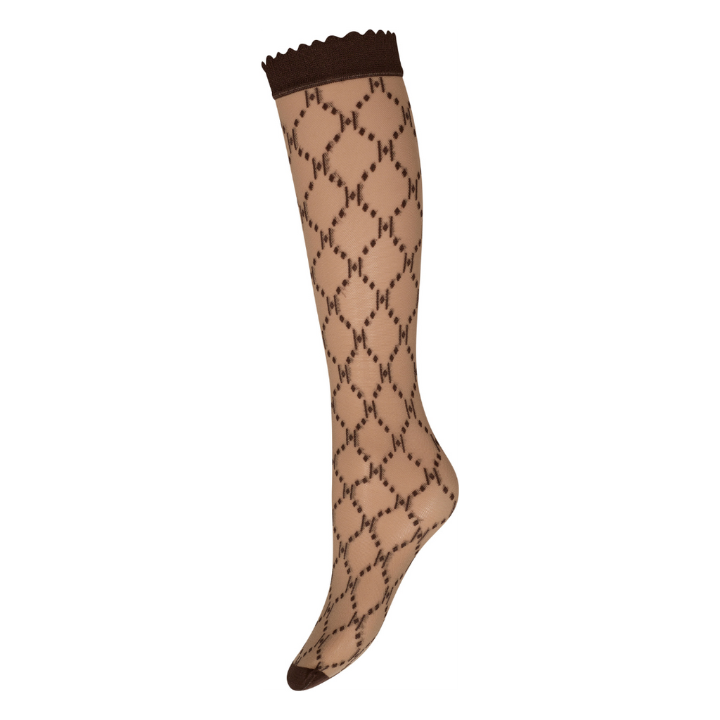 HYPE THE DETAIL - KNÆSTRØMPER - 46013-1-4350 - NUDE/BRUN