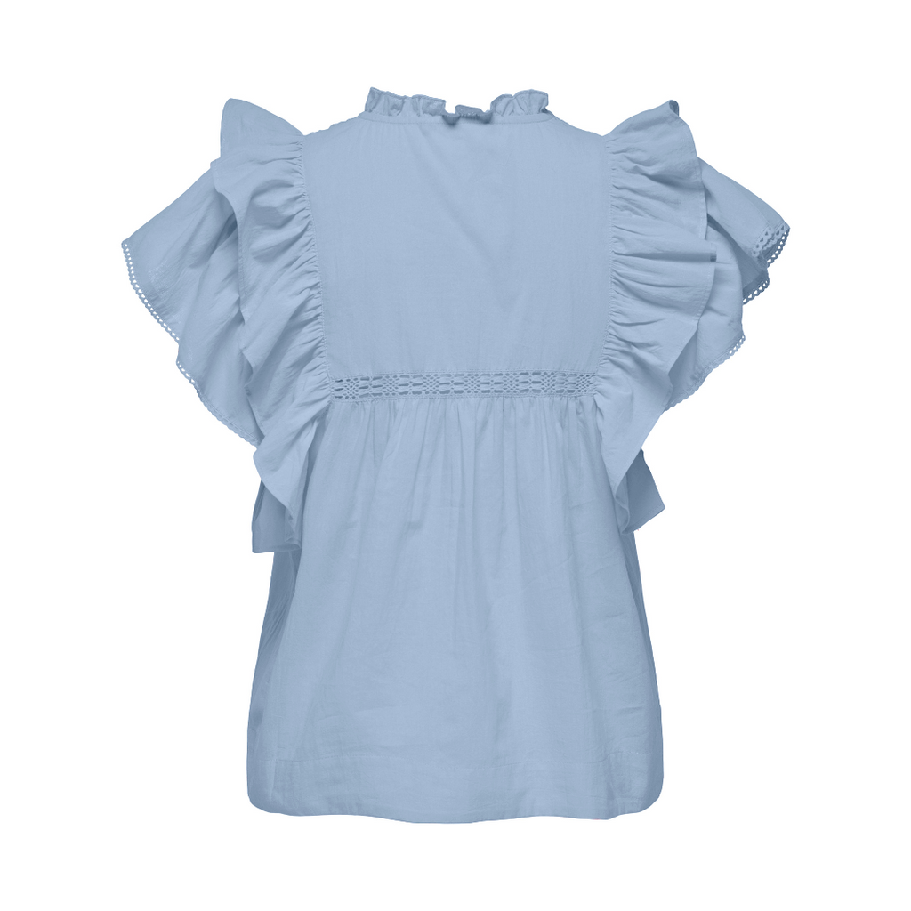 ONLY - TOP - SUNNY 15347882 - CASHMERE BLUE