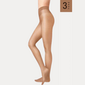 WOLFORD - 3-PAK STRØMPEBUKSER - SATIN TOUCH 20 14807 - GOBI