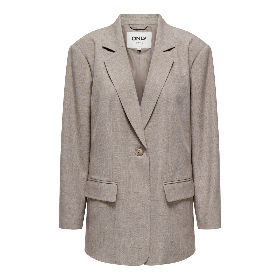 ONLY - BLAZER - LINDA BOYFRIEND 15328158 - FUNGI MELANGE