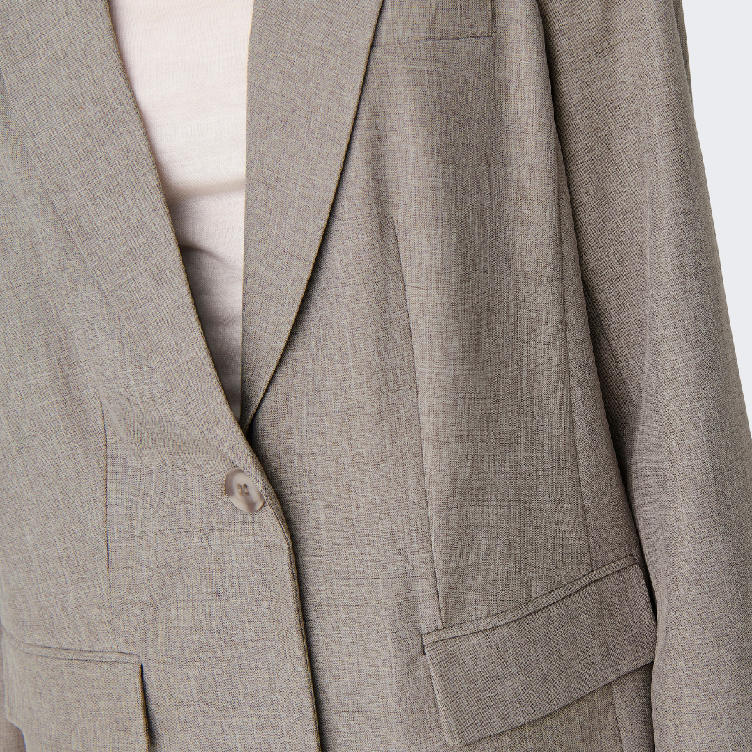 ONLY - BLAZER - LINDA BOYFRIEND 15328158 - FUNGI MELANGE