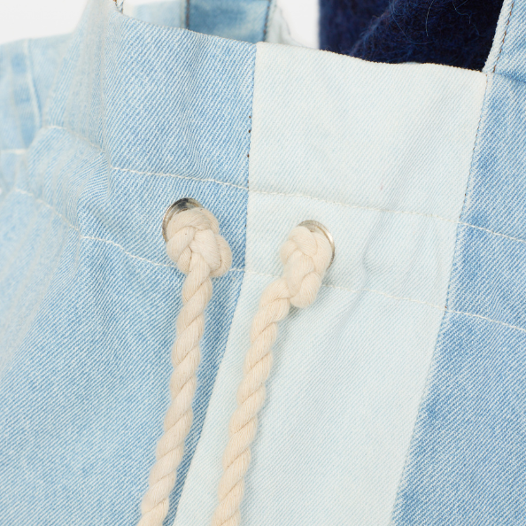 SOFT REBELS - TOTE BAG - MACY SR225-100 - MIXED DENIM